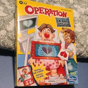Hasbro Operation X-Ray Match Up Game - NIB Family Fun